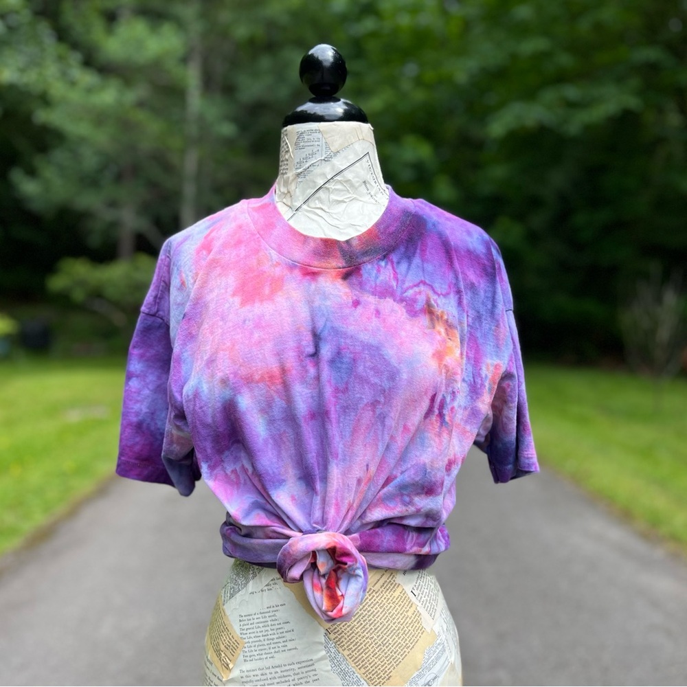 🌞3 for $25🌞 | Hand Dyed Cosmos Crewneck Tee